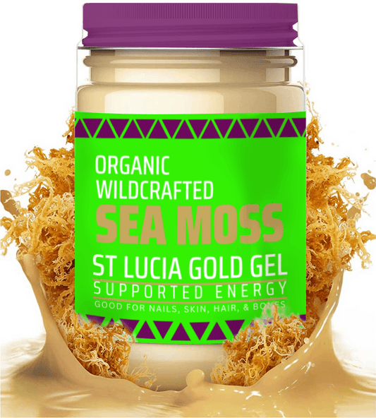Organic Wildcrafted Gold Sea Moss Gel