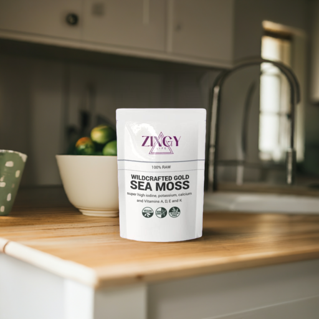 Wild Crafted Gold Sea Moss