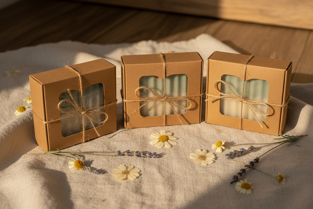 Soap Gift Set Kraft Boxes